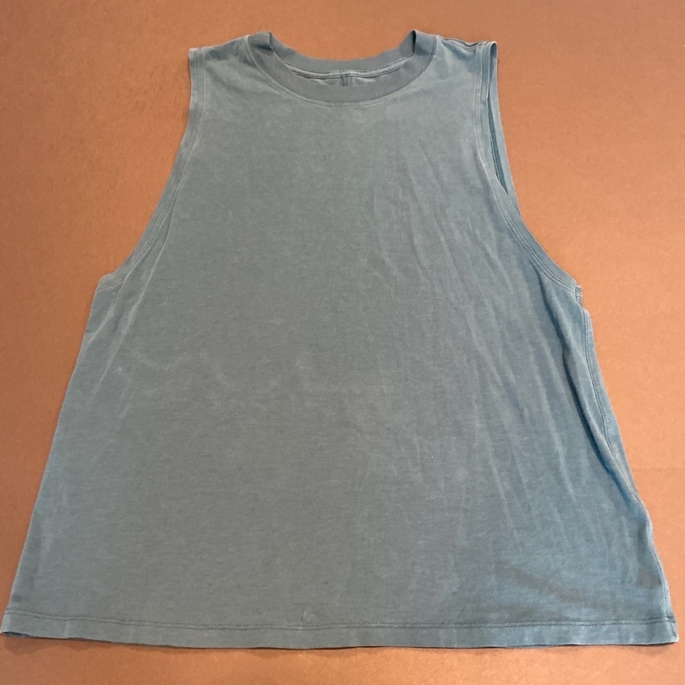 Lululemon Sleeveless Muscle Tank Women Blue Teal